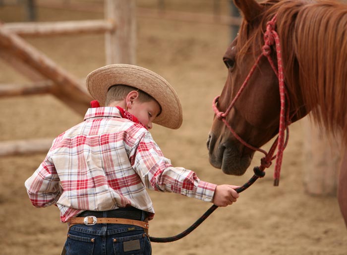 t doesn’t take long for it to be just a boy and his horse at Paradise Ranch!