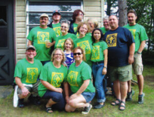 The Hatton/Quinn Family reunion in Eagle River, Wisconsin