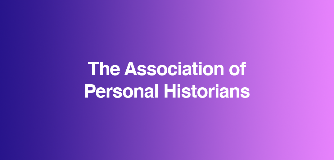 association of personal historians conference