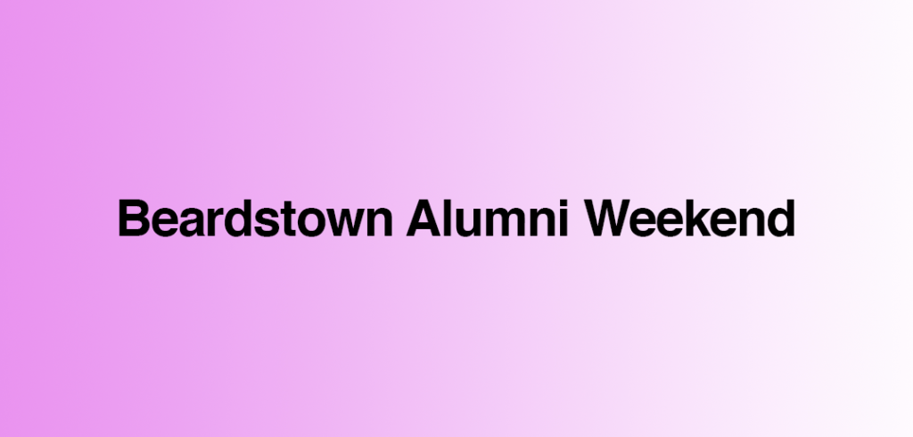 Beardstown Alumni Weekend - Reunions Magazine