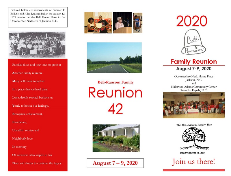 Bell-Ransom 42th annual family reunion